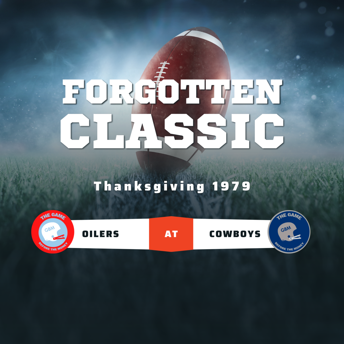 Oilers Cowboys Thanksgiving 1979