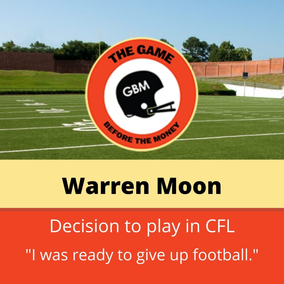 Warren Moon dreamed of playing in the NFL, but the NFL didn't want Moon. At  least not at quarterback.