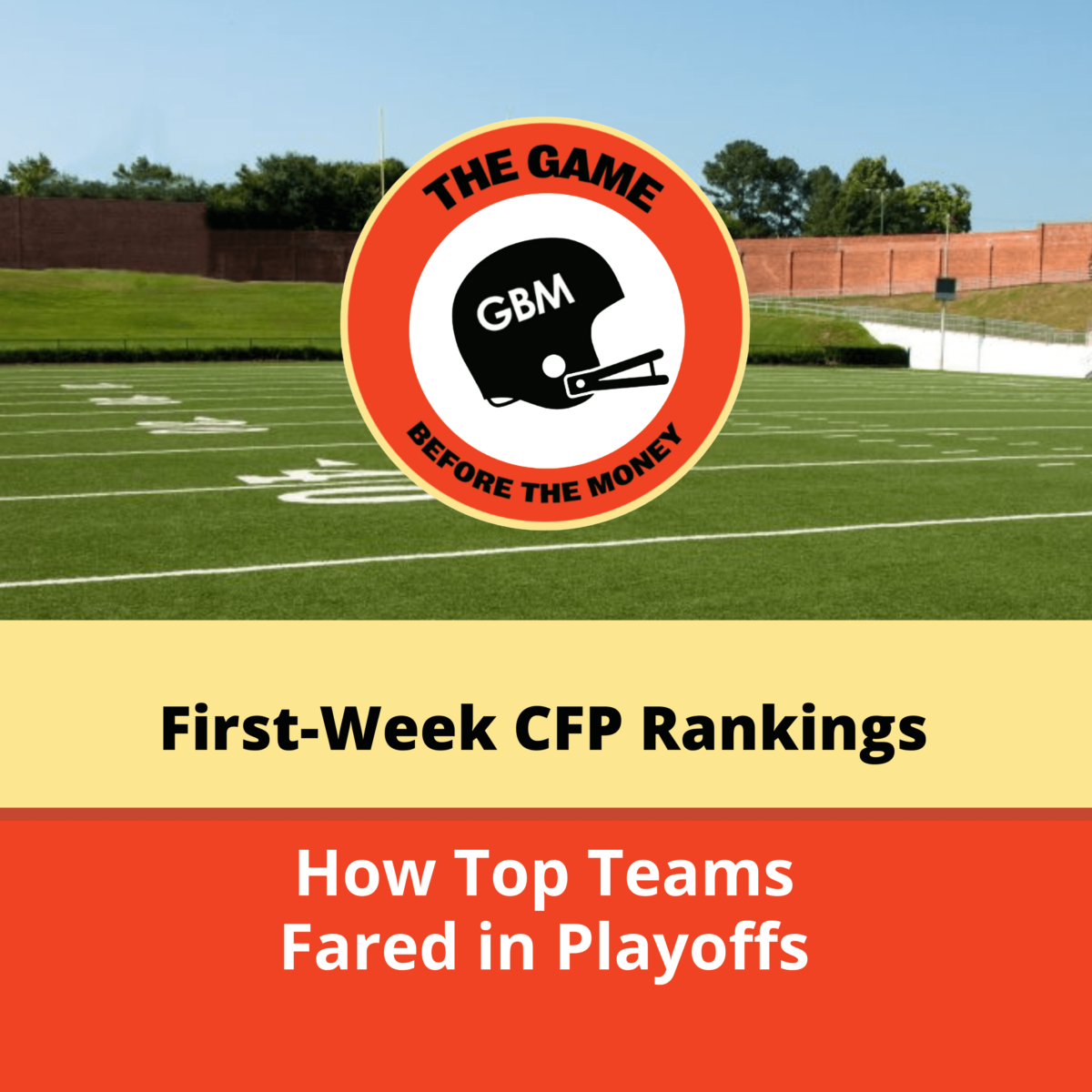 Top Teams in CFP Rankings The Game Before the Money