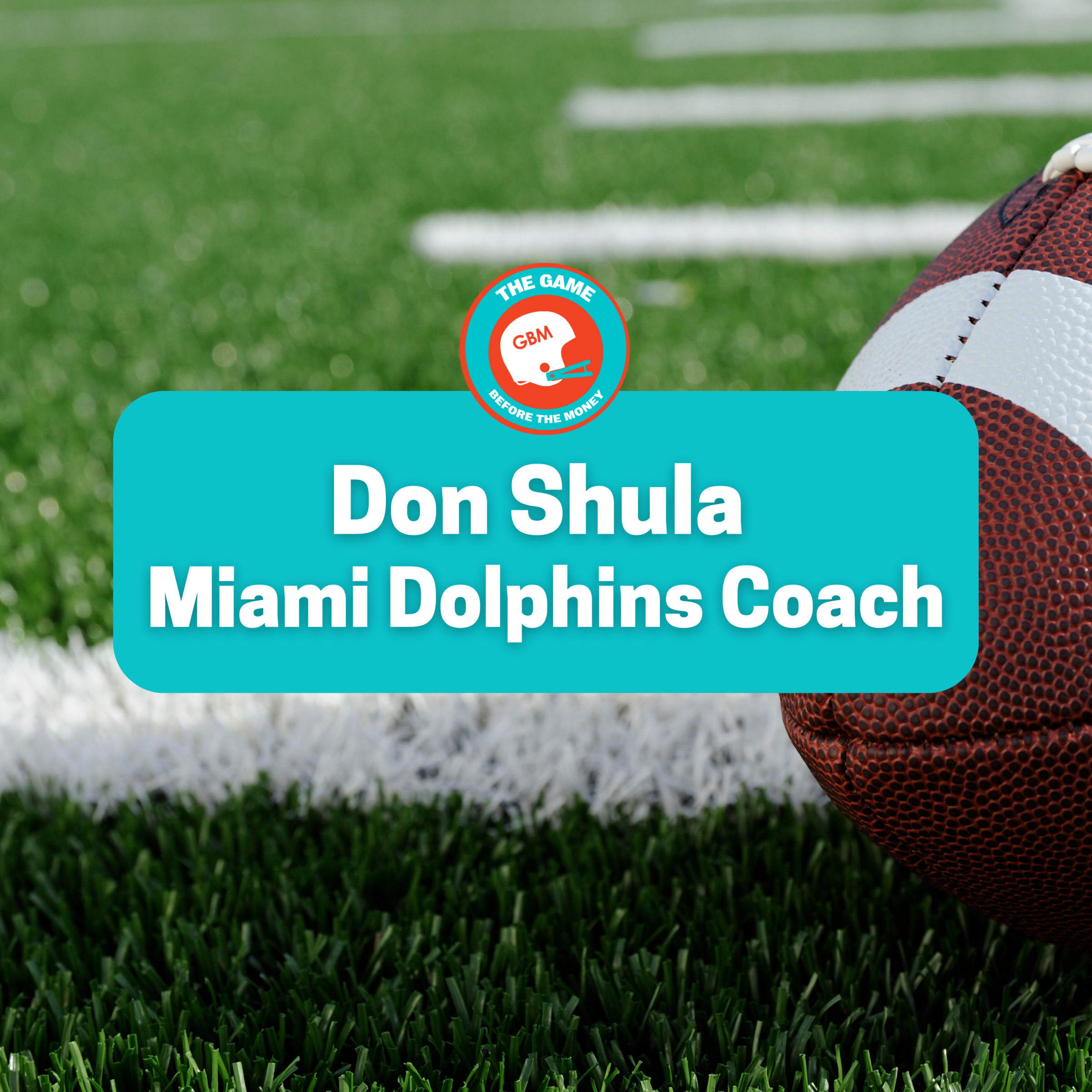 Don Shula as Miami Dolphins Coach